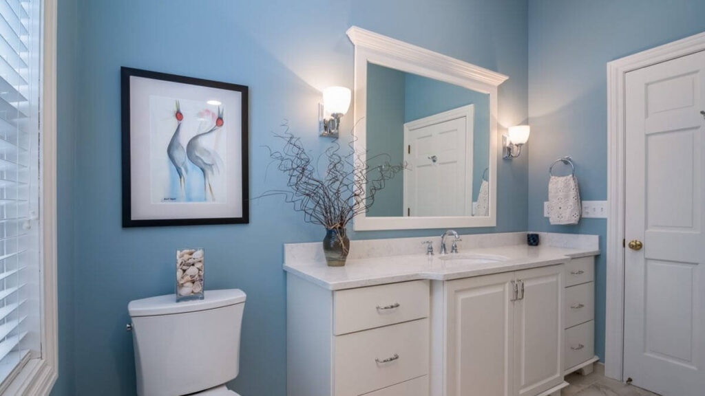 1. Soft Blue Serenity for a Calming Effect