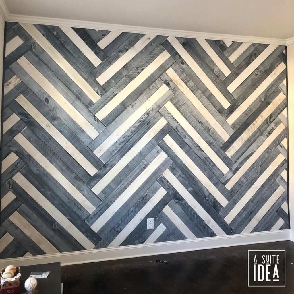 1. Classic Beadboard with a Bold Hue