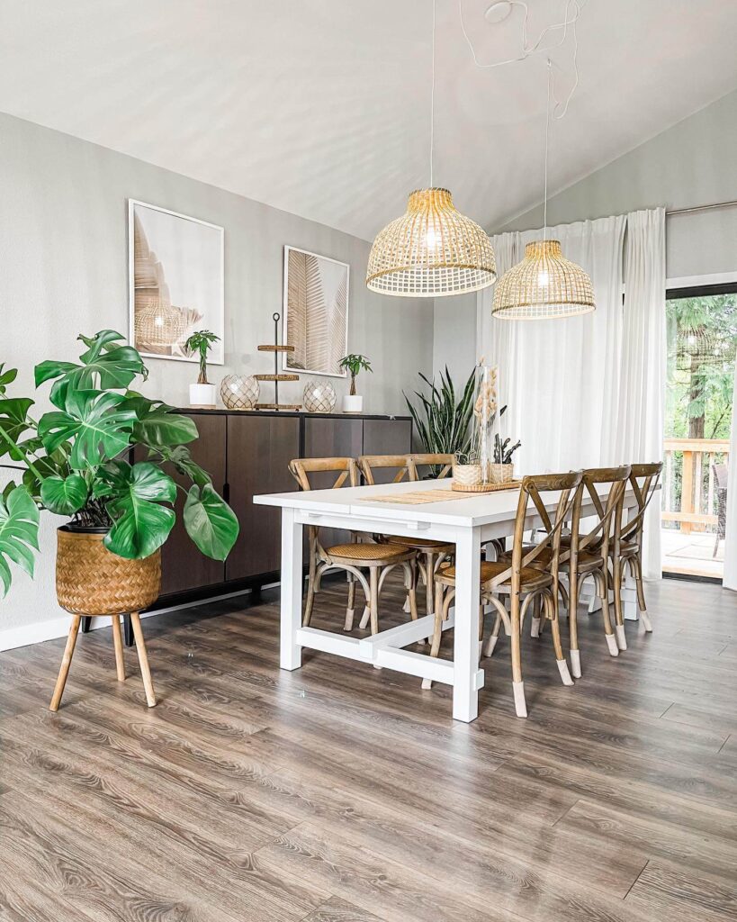 11. Earthy Elegance with Personal Touches