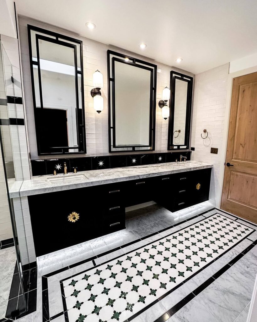11. Sleek and Striking Monochrome Contrast