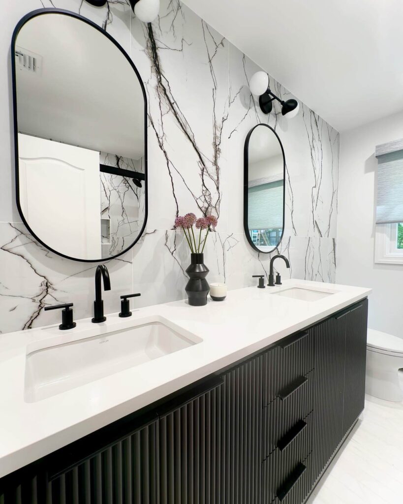 14. Art Deco Glamour with a Contemporary Edge