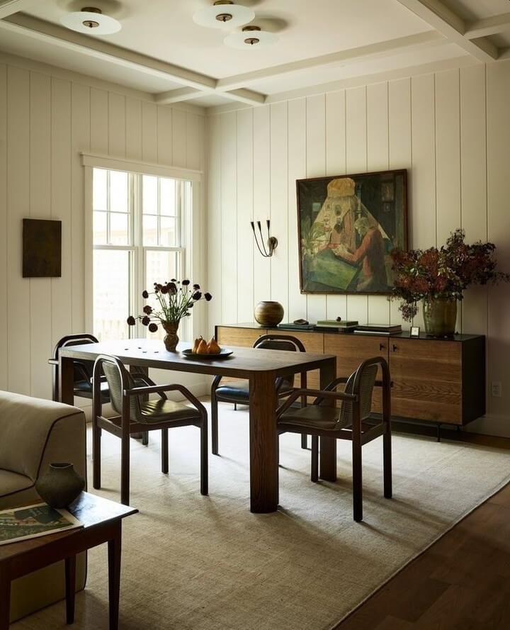 14. Vintage Vibes with Modern Restraint