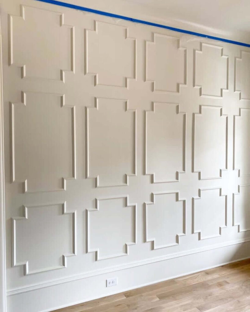 15. Geometric Molding for Subtle Elegance