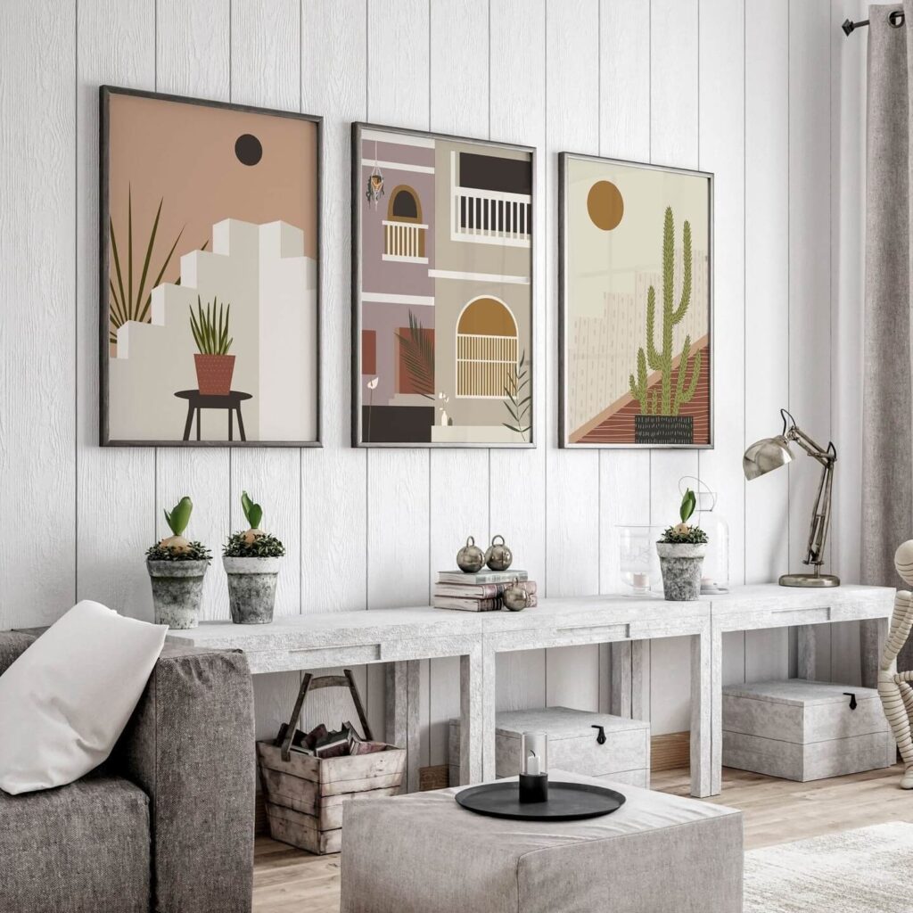 15. Desert Modern Art Prints for a Minimalist Warmth