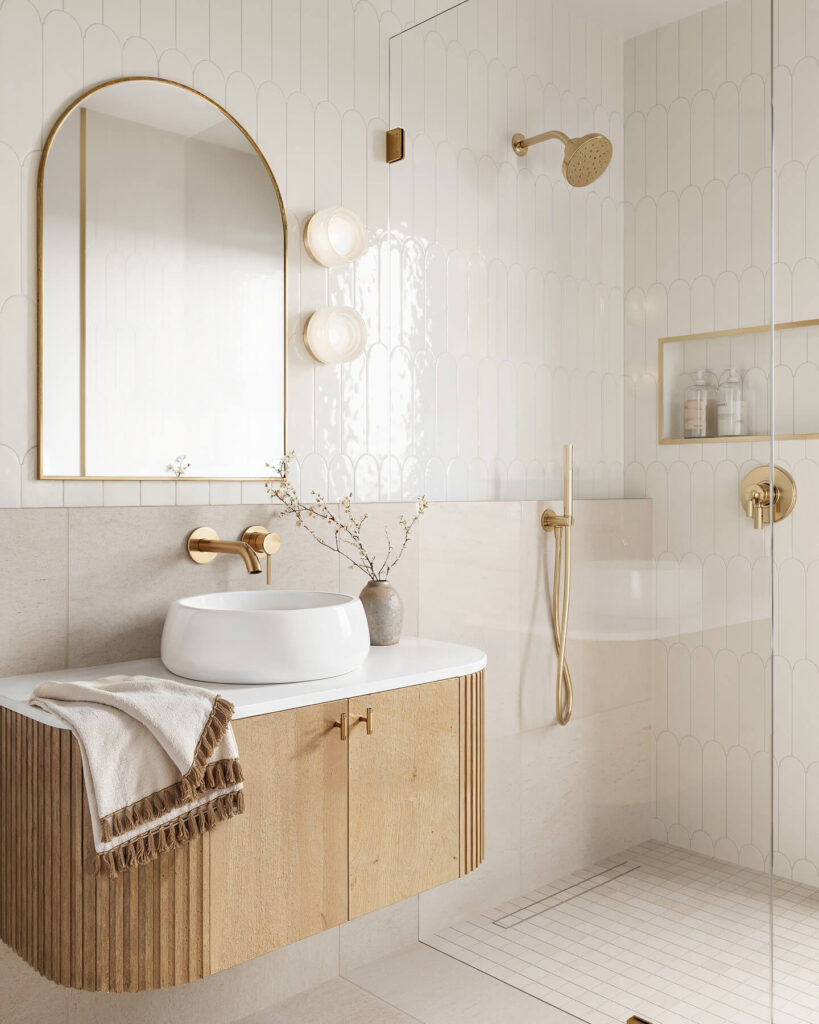 15. Warm Autumn Tones with Apothecary Touches