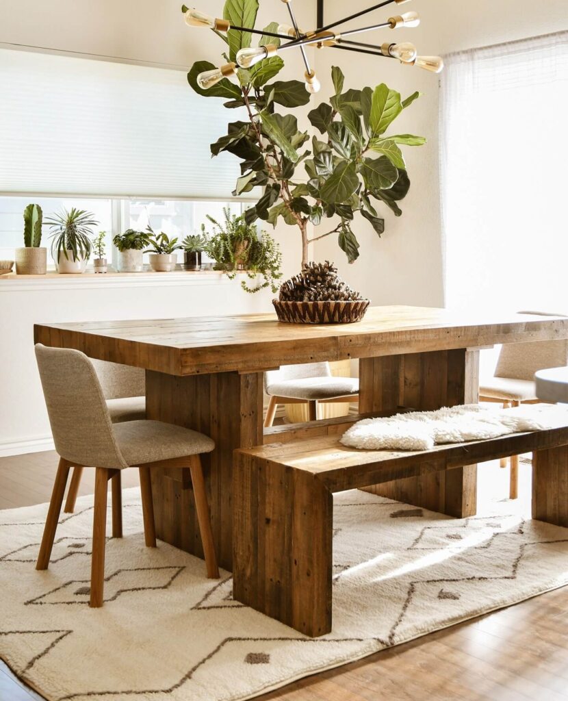 16. Southwestern Boho with Bold Contrast