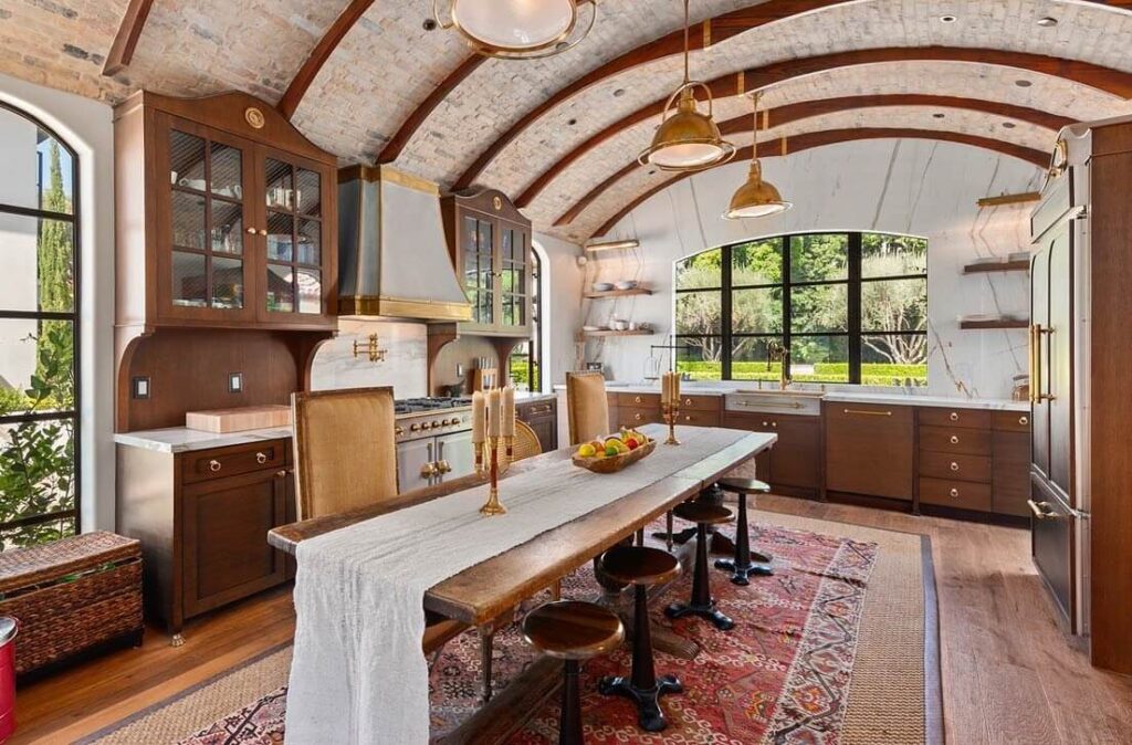 16. Earthy Elegance: Rustic Textures and Stone Finishes