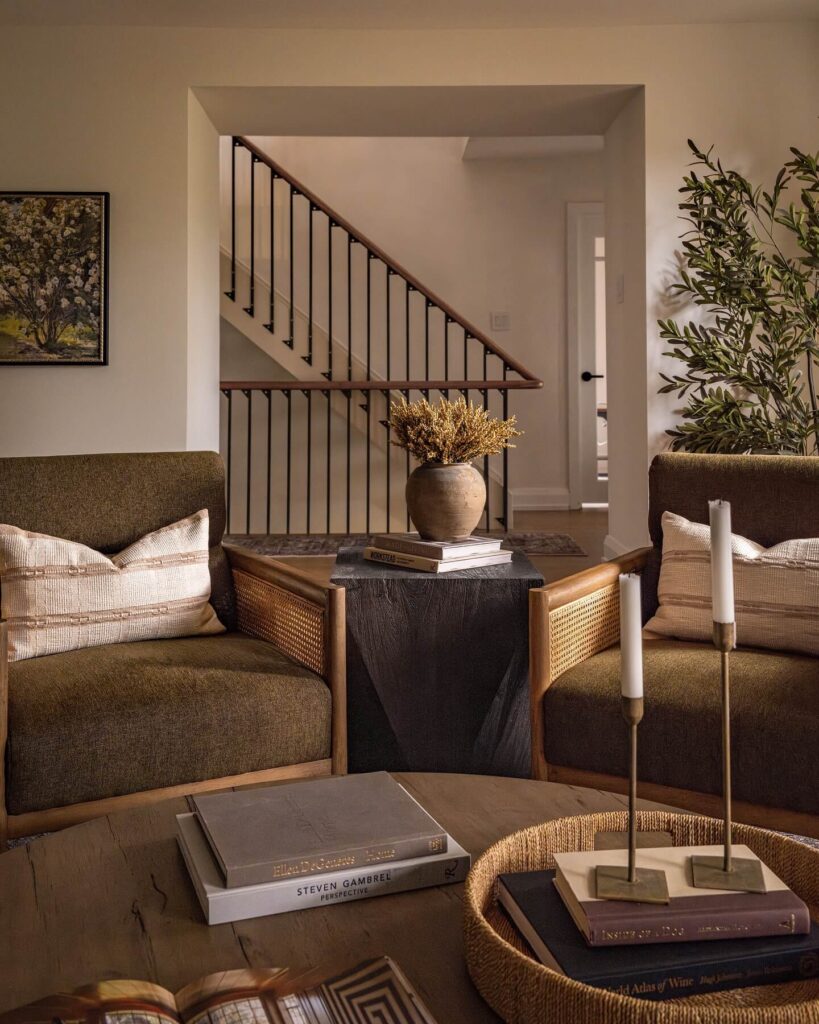 16. Warm and Minimal with Natural Accents