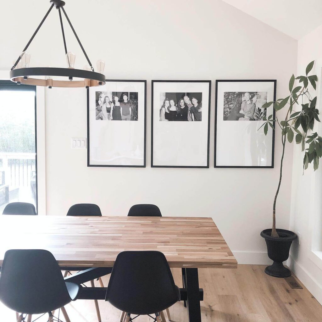 17. Balanced Trio with Ample White Space