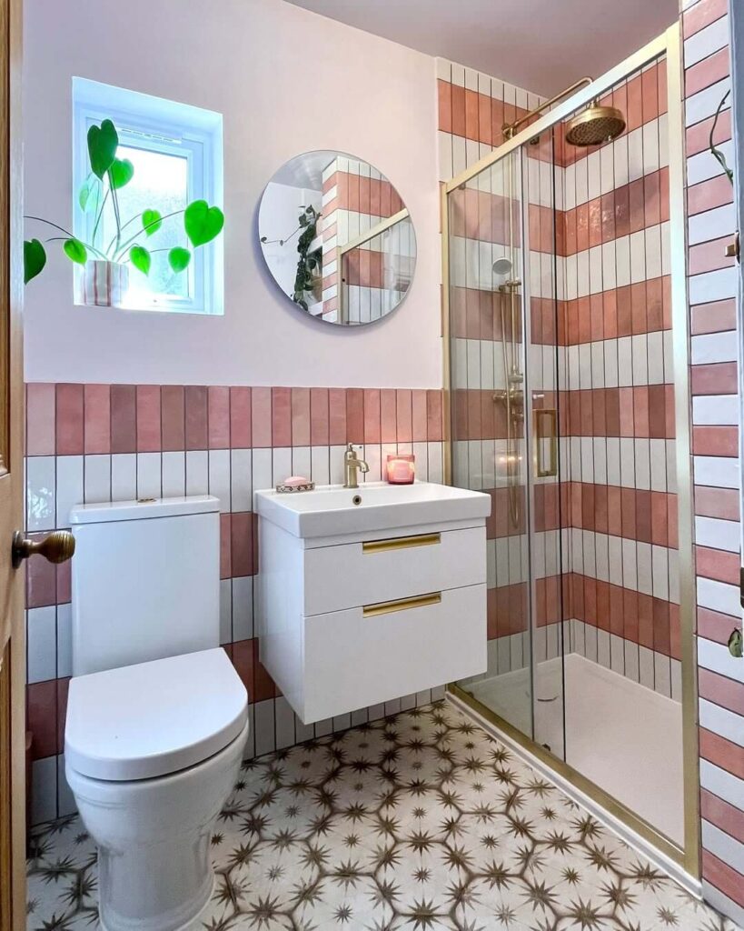 17. Classic Square Tiles with Vintage Vibes
