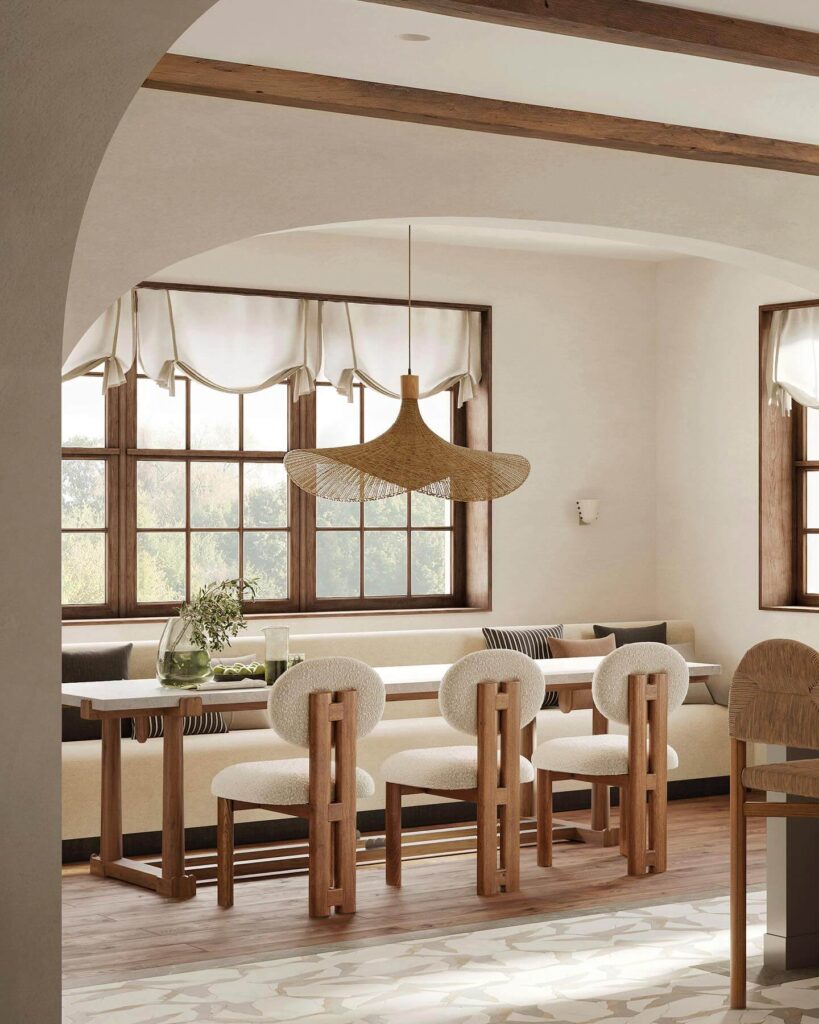 17. Soft Mediterranean Meets Modern Organic