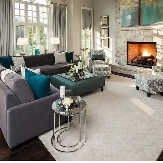 17. Slate Gray for Elegant Contrast