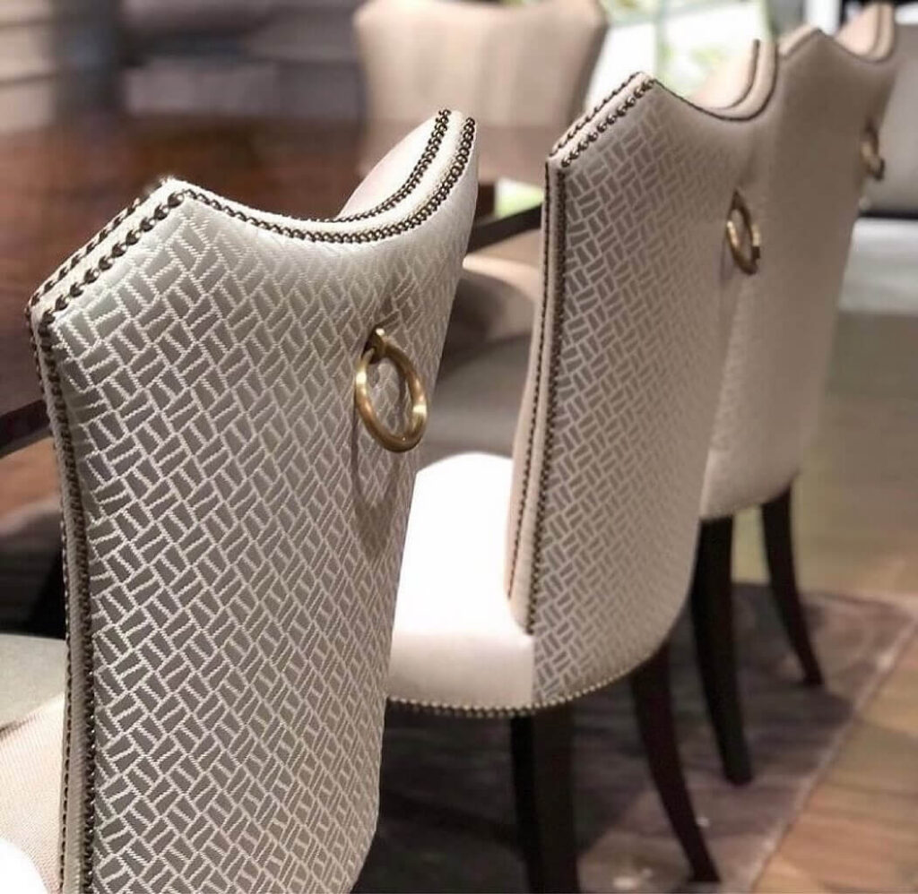 18. Designer Details: Luxury Chairs with Ring Pulls