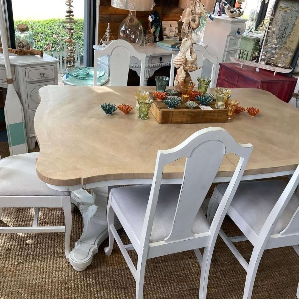 19. Whimsical Vintage Coastal Charm