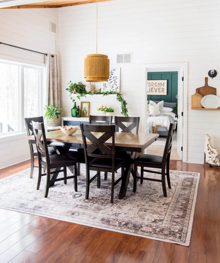 19. Floral Maximalism in a Farmhouse Setting