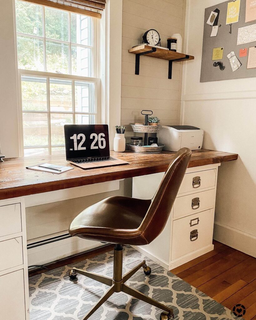 19. Under-the-Stairs Office That Wows