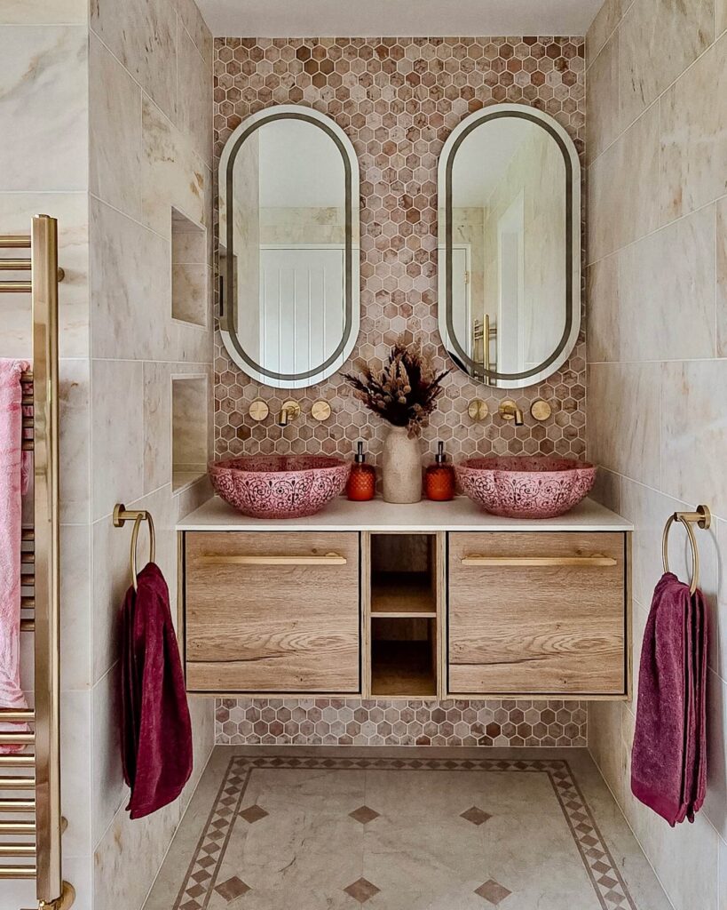 19. Sophisticated Neutrals with Sculptural Details