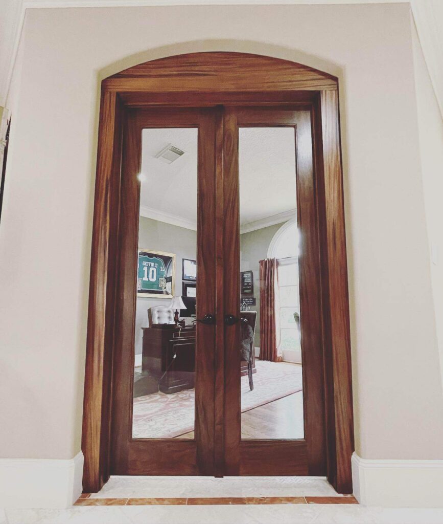 2. Full Glass Office Enclosure for Maximum Visibility
