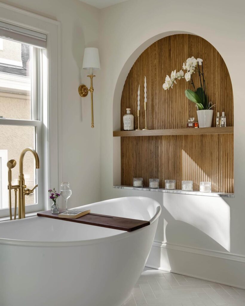 20. Moody Elegance with Vintage Vanity Appeal
