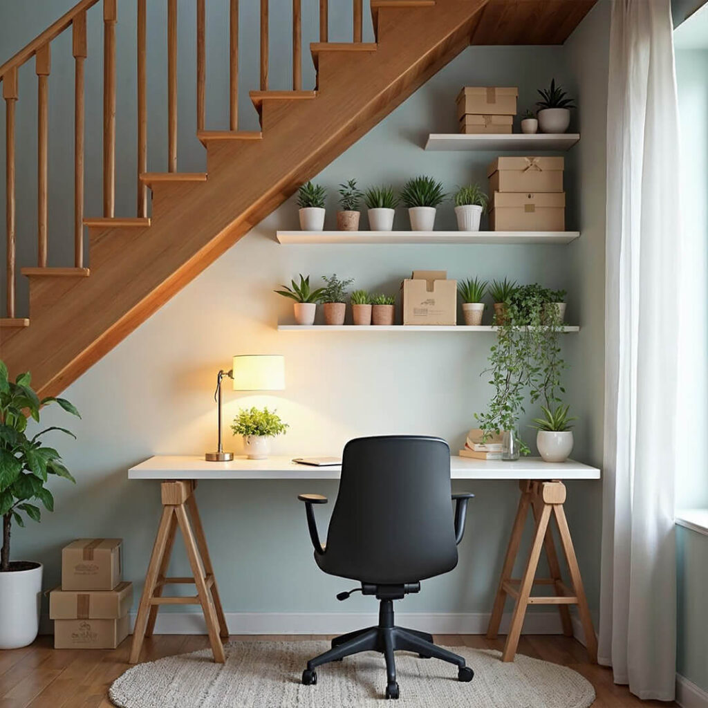 20. Rustic Window Nook with Vintage Charm