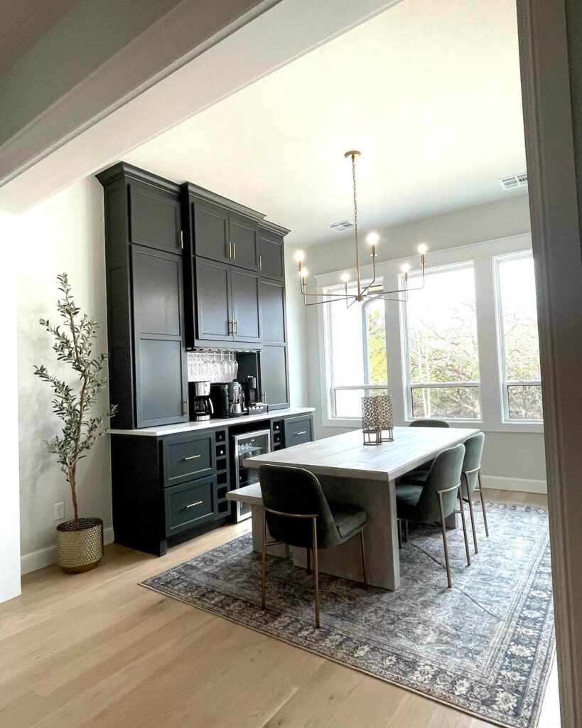 22. Built-In Beauty Meets Sleek Minimalism