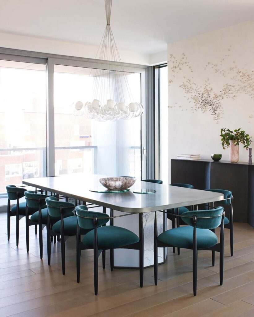 22. Space-Saving Style with a Built-In Bench