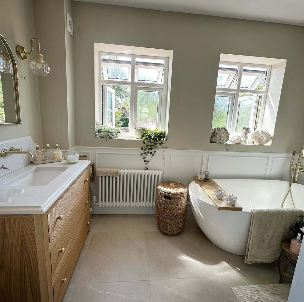 22. Natural Warmth with Organic Details