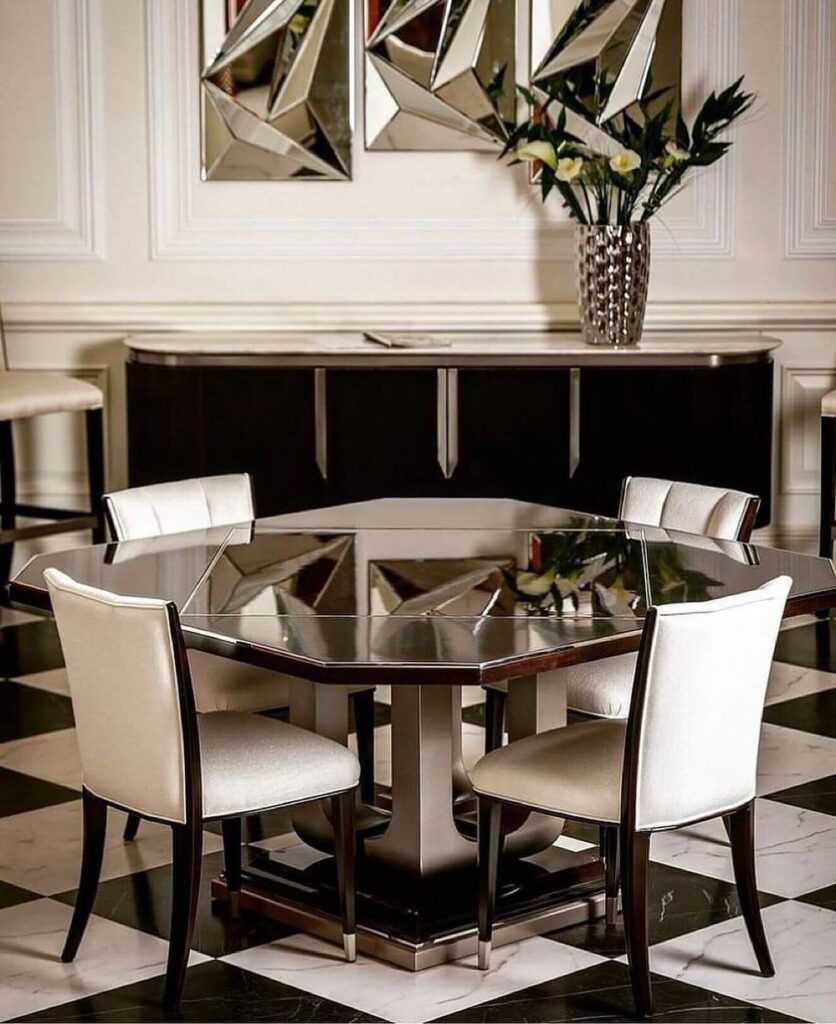 23. Sleek and Sculptural: Polished Modern Minimalism