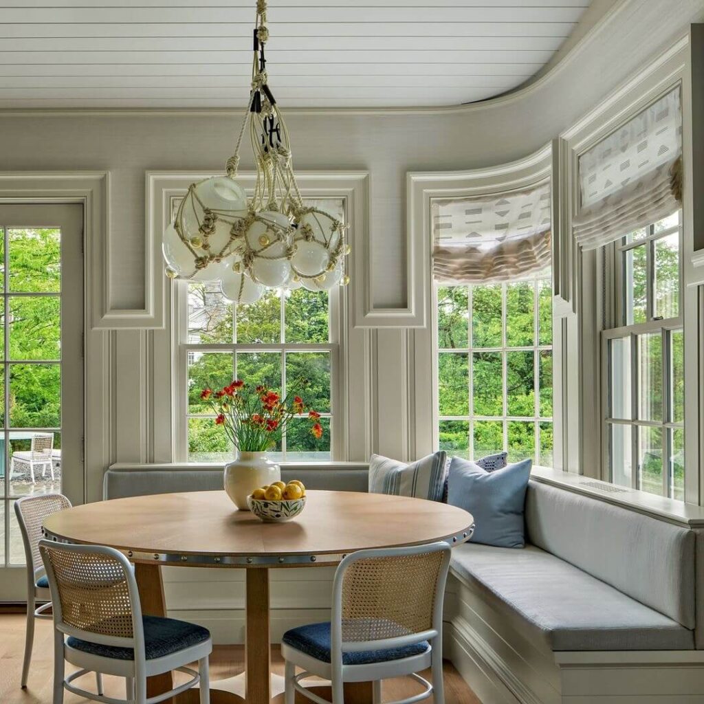 29. Compact Family Dining with Everyday Functionality