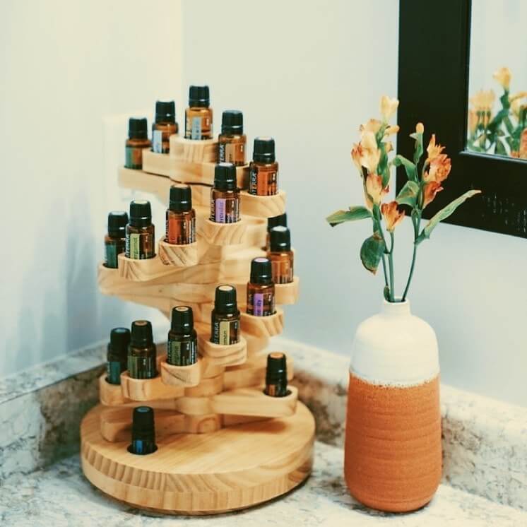3. Three-Tiered Tray for Functional Elegance