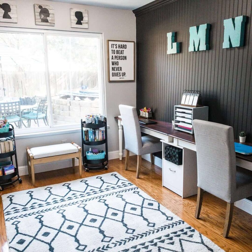 3. Chevron Wood Planks for a Rustic Statement