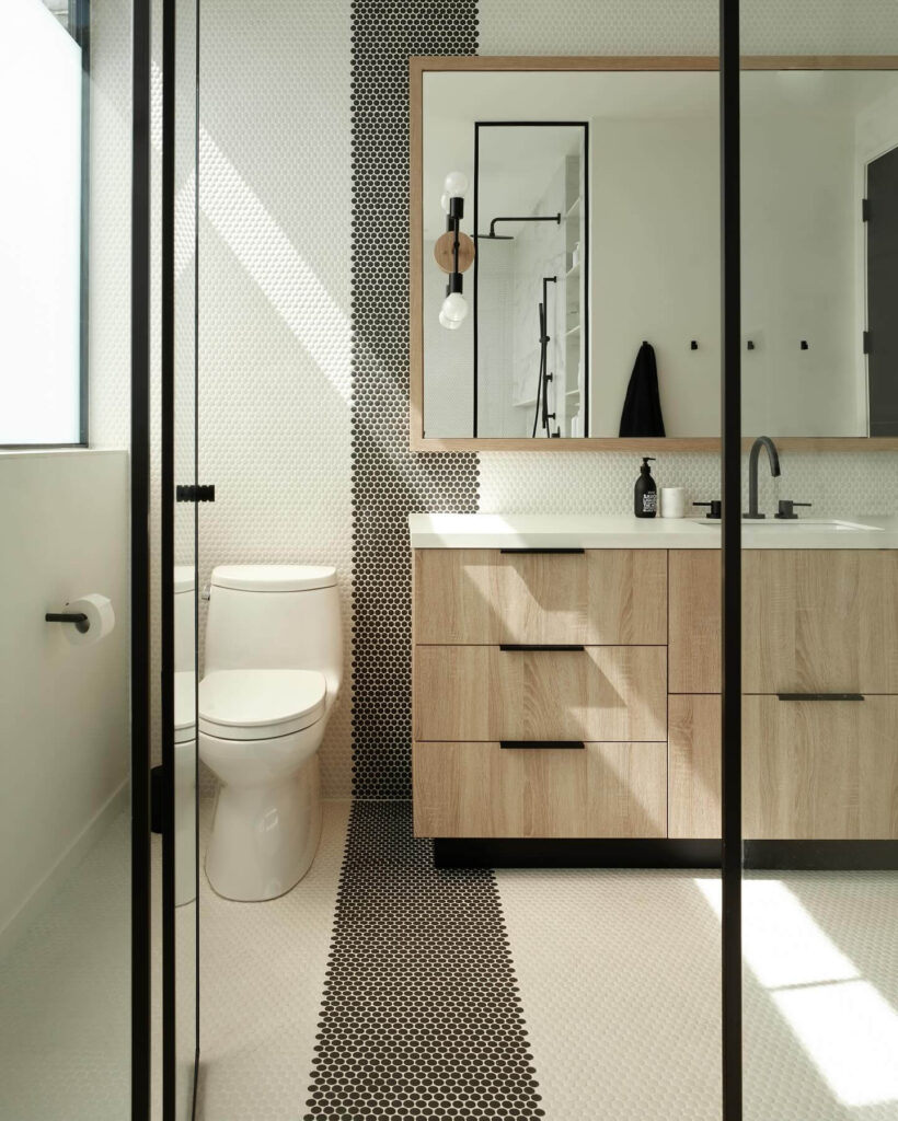 3. Classic Checkerboard Elegance