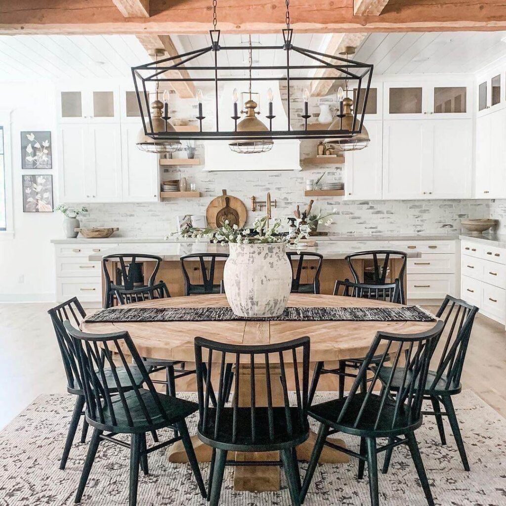 4. Shiplap Serenity with Heritage Cabinetry