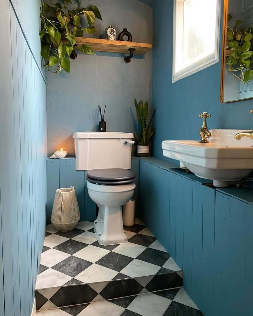 4. Classic Subway Tiles with Earthy Contrast