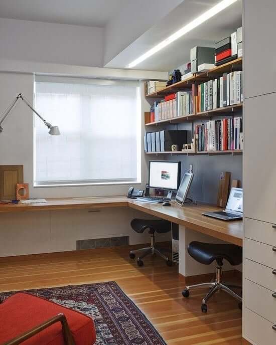 5. Corner Office Built for Two