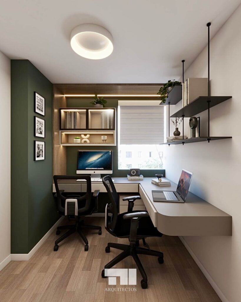 5. Traditional Library Charm with a Luxe Twist