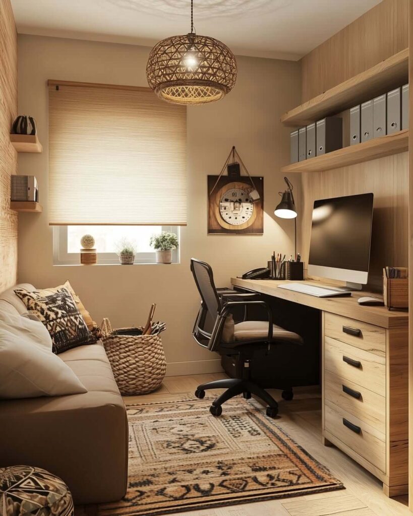 6. Compact Dual Desk for Maximum Efficiency