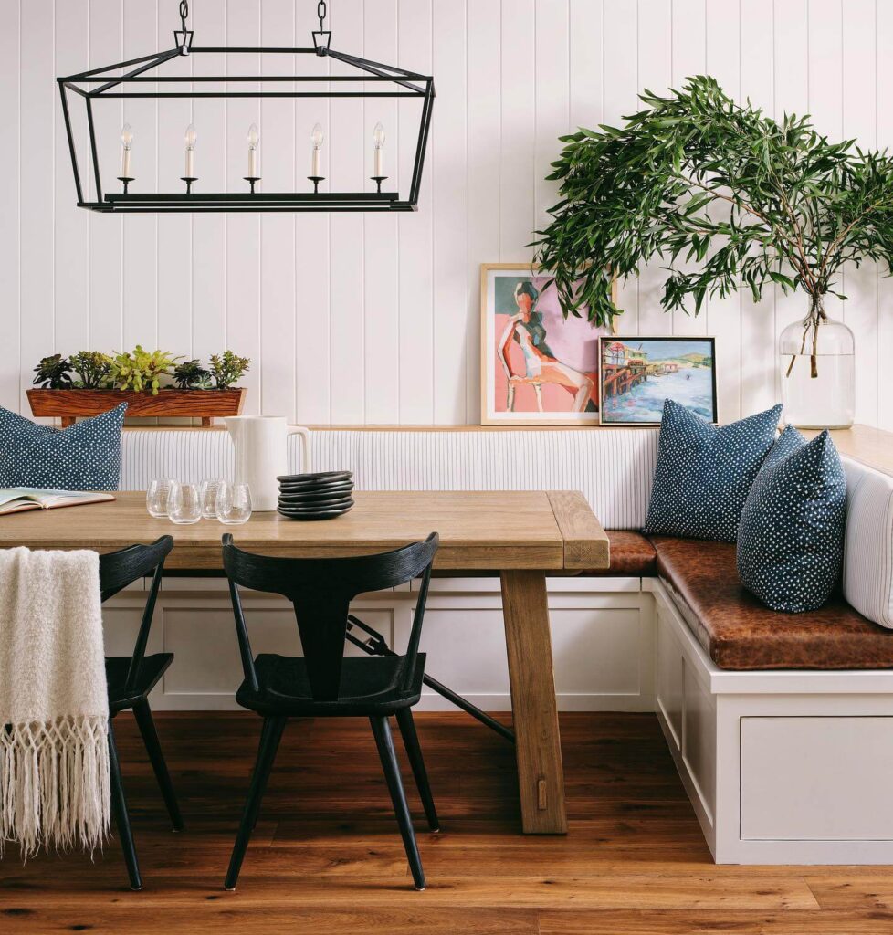 8. Clean Lines with Organic Texture