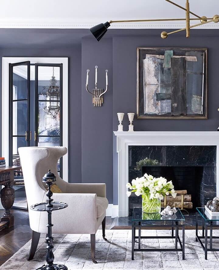 8. Saturated Charcoal for Modern Glamour