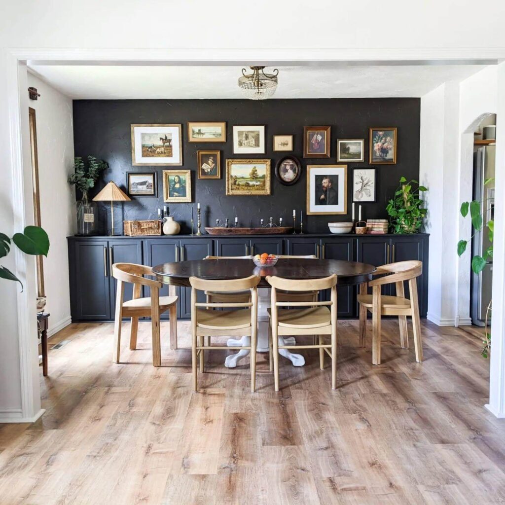 8. Curated Gallery with Classic Art