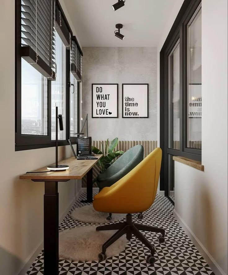 9. Window Wall Workstation with Personality