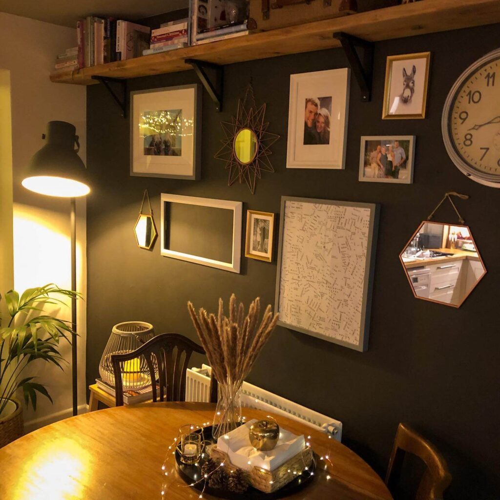 9. Personal & Playful Eclectic Wall