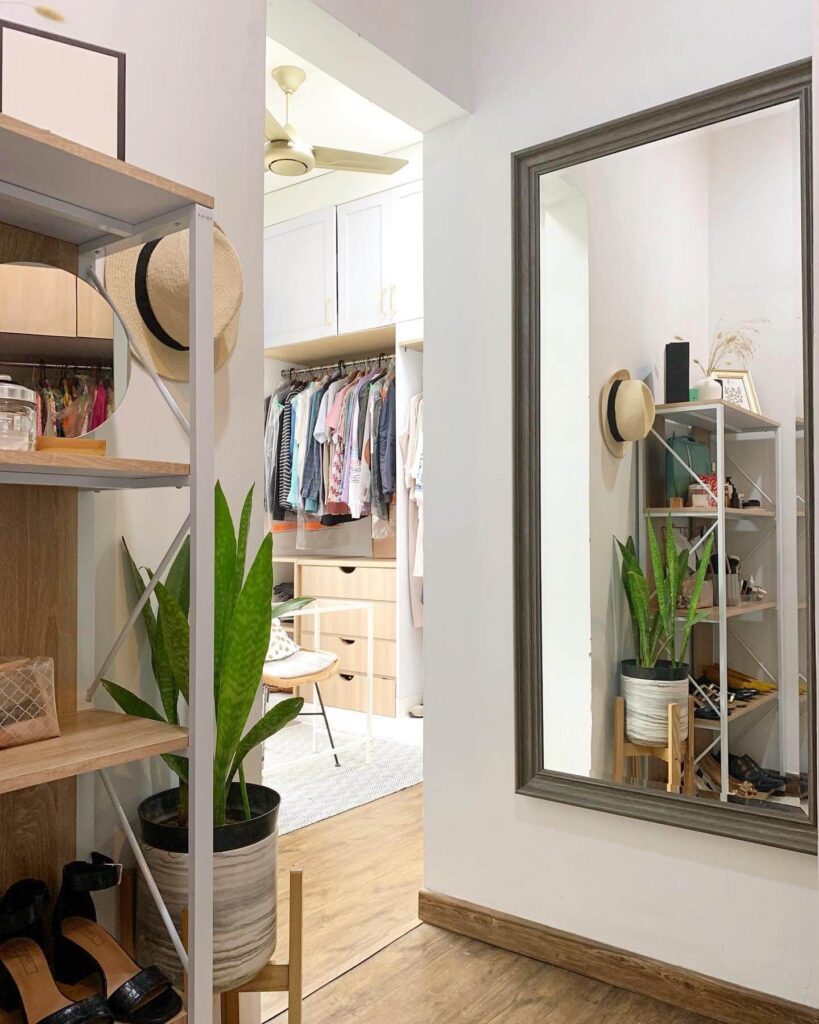 9. Open Concept Closet with Dressing Nook