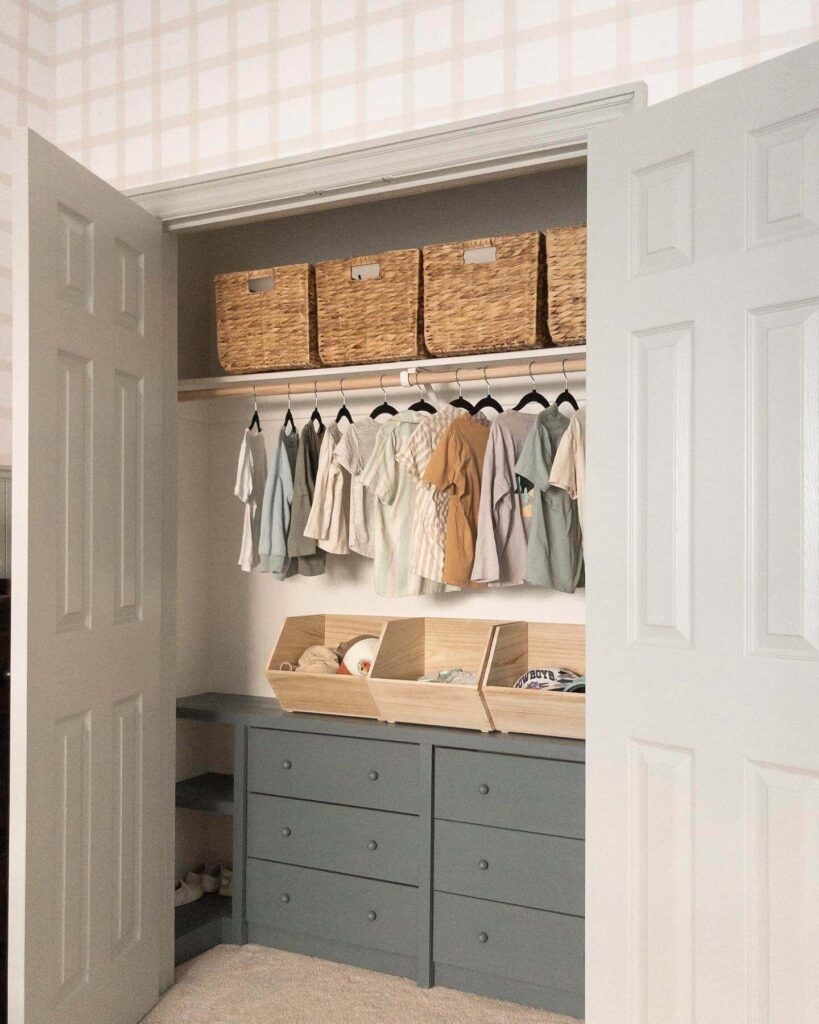 1. Maximize Every Inch with Built-In Drawers and Baskets