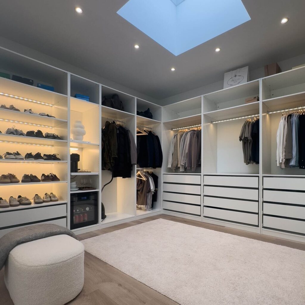 5. Illuminate with a Skylight for a Bright and Airy Ambience