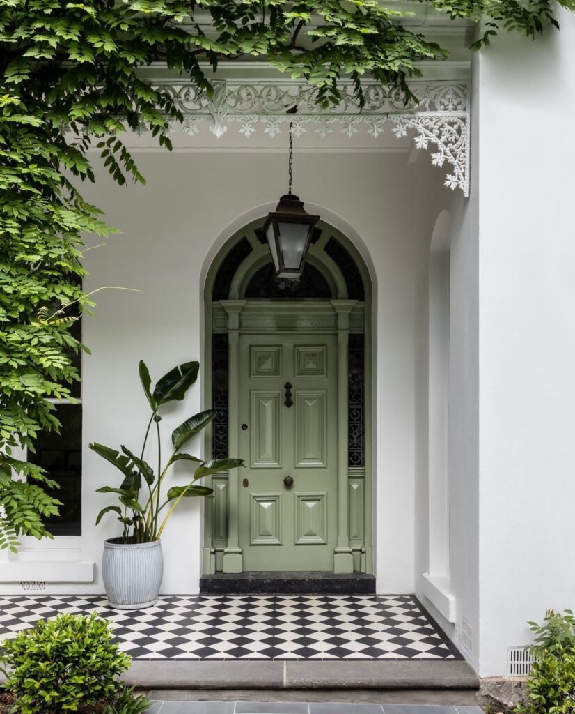 1. Bold Black Elegance with Modern Hardware
