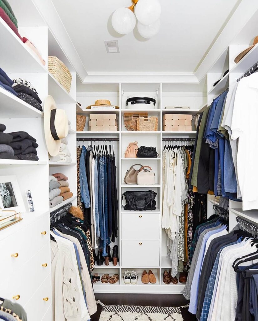 1. Use a Custom Closet System to Maximize Every Inch