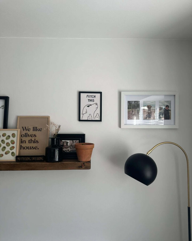 10. Nature-Inspired Gallery Wall with Botanical Calm