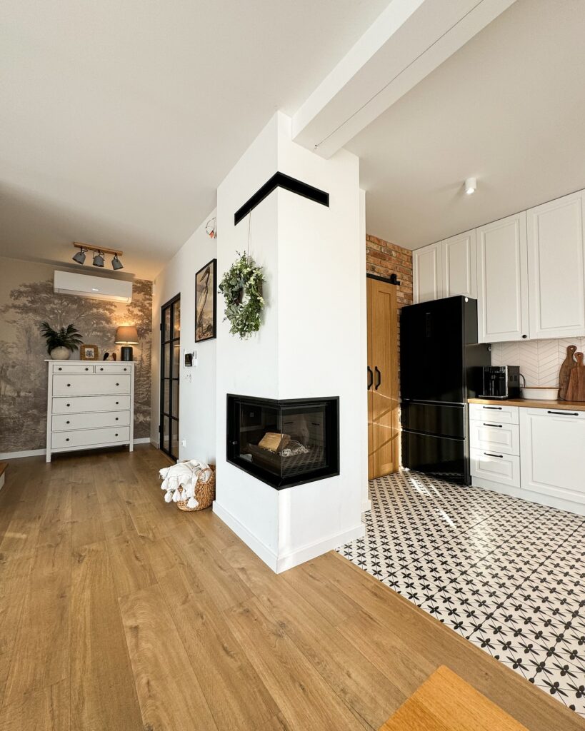 11. Black Frames on White Walls for Striking Contrast