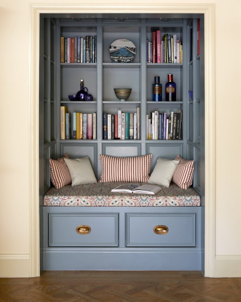 11. Bay Window Retreat with Built-In Storage